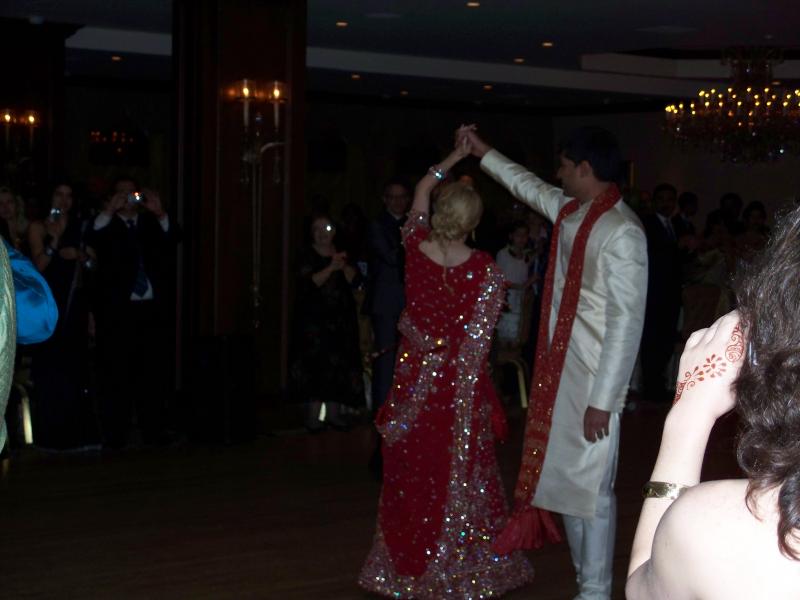 Sarah and Anuj&#039;s first dance