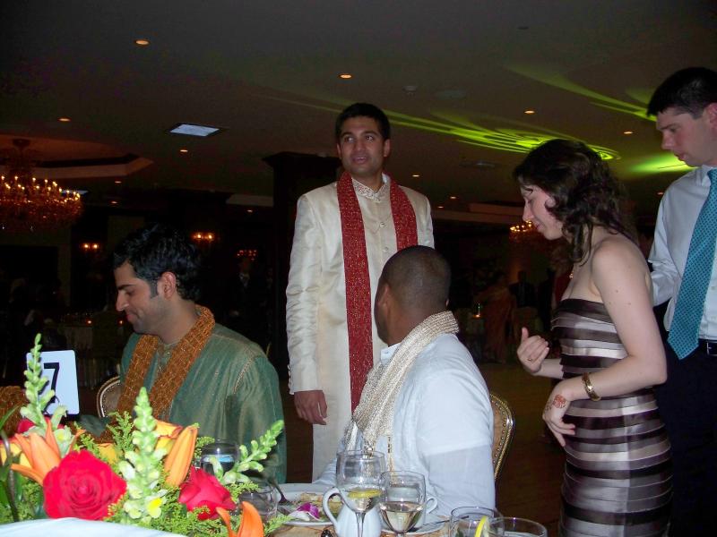 Anuj visits our table