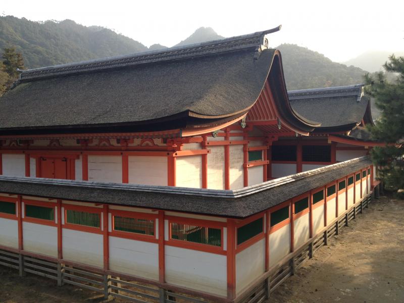 Old Miyajima buildings