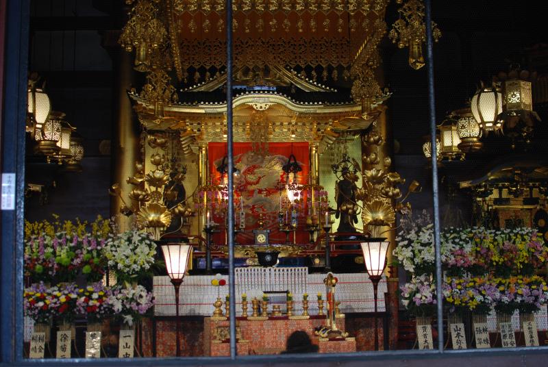 Inside Senso-ji Temple