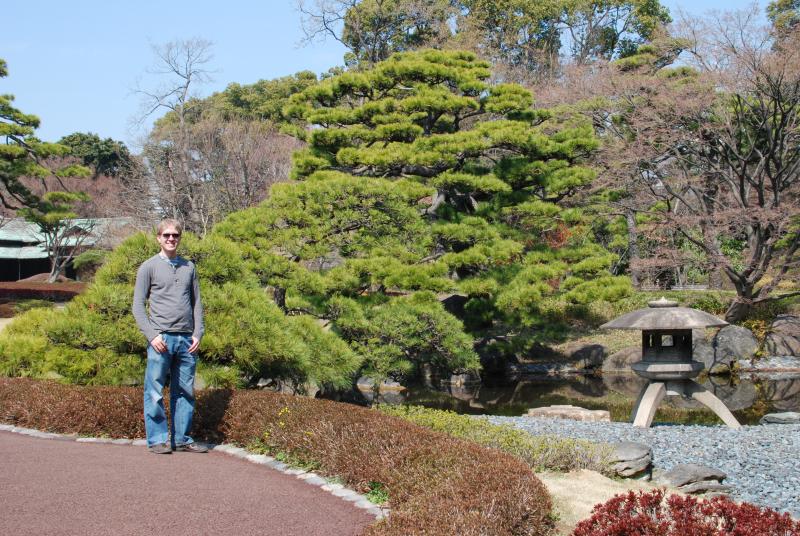 Jason at the Imperial Gardens