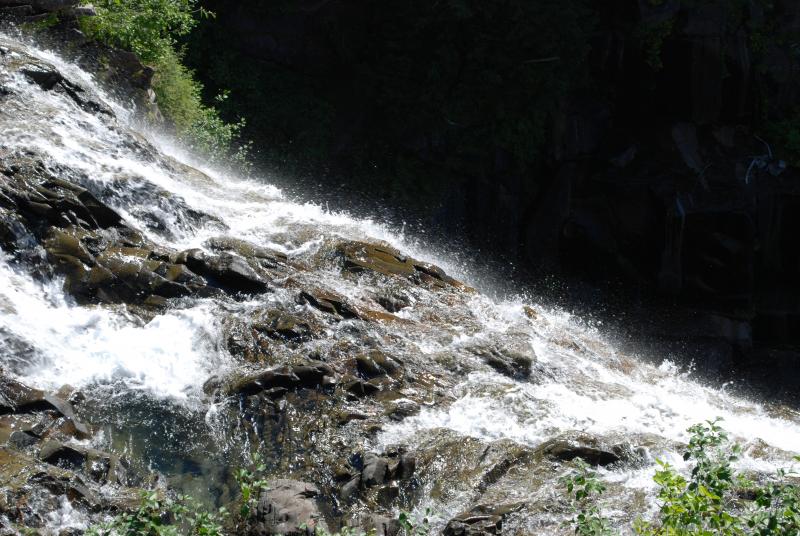 Narada falls from the top