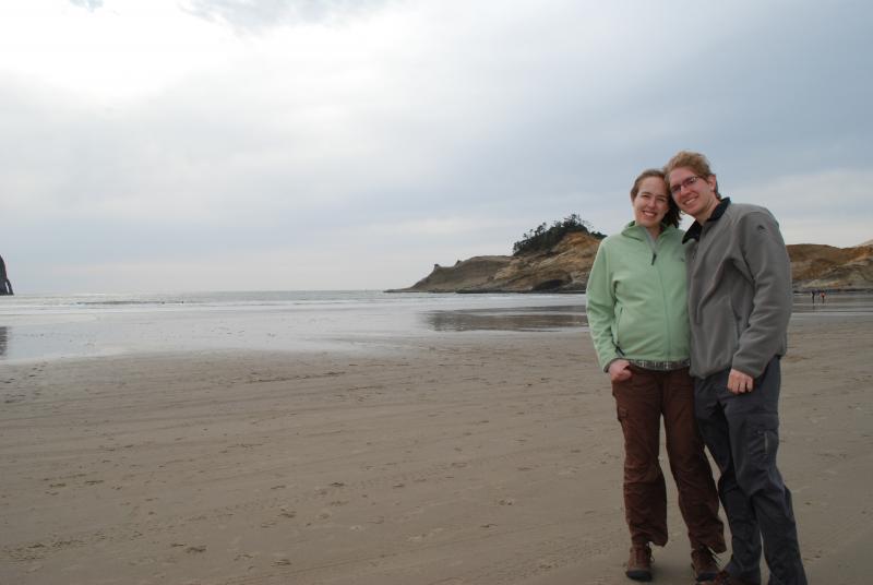 A windy visit to Cape Kiwanda