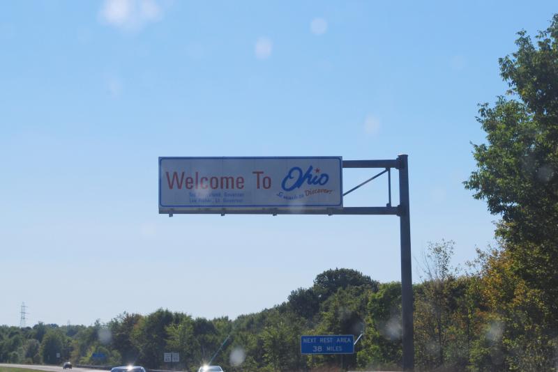 Entering Ohio