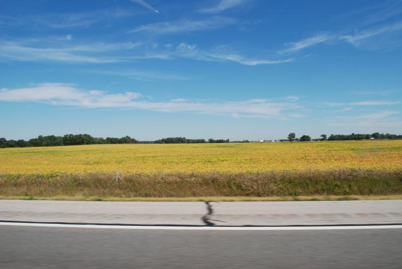 View from the highway, somewhere in Ohio