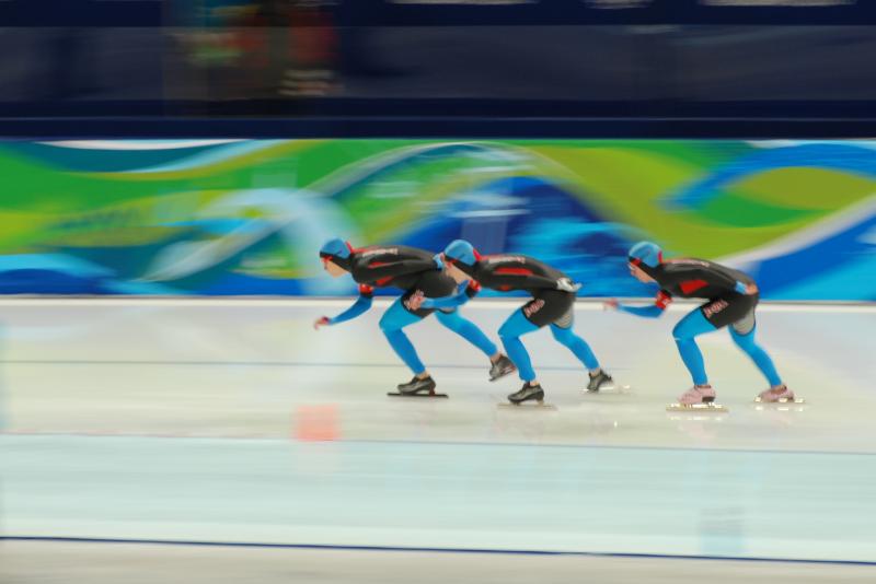 The US women raced really well to upset the Canadians