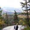 Hiking up
