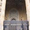 One of the entrances to the Houses of Parliament