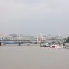 Looking down the River Thames from the Westminster Bridge