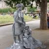 Two more mimes in the park along the River Thames