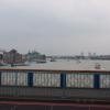 View up the River Thames from the Tower Bridge