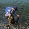 Jason lifting his fish