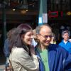 Kris and Bob at the Market