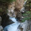 Looking down toward Christine Falls