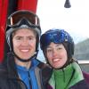 Jason and Katie on the Peak2Peak gondola