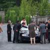 Anuj prepares to ride in to the wedding