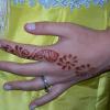 Another close up of Katie&#039;s mehndi