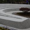 Sand sculpture at Ginkaku-ji