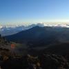 Haleakala Crater at sunrise