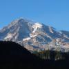 The peak of Mt. Rainier