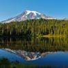 Rainier reflected