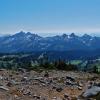 Panoramic view from Panorama Point, Mt. Rainier