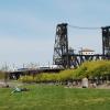 Park and bridge over the Willamette