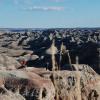 Katie among the Badlands