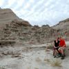 Katie and Jason, Badlands