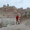 Jason surrounded by the Badlands