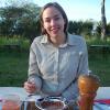 Enjoying cereal in the Serengeti