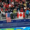 Lots of Canadian fans and some Americans
