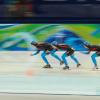The US women raced really well to upset the Canadians